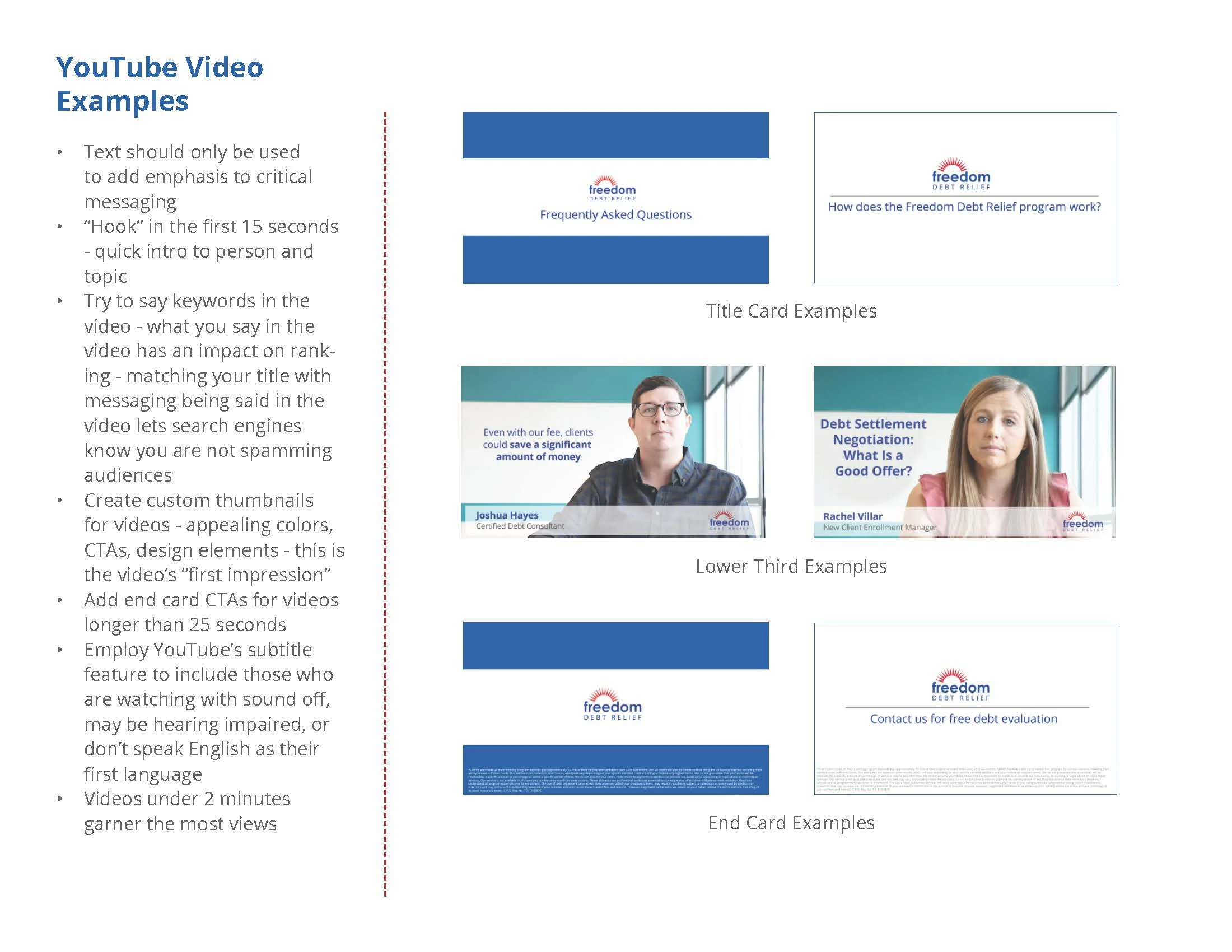 Freedom Debt Relief work