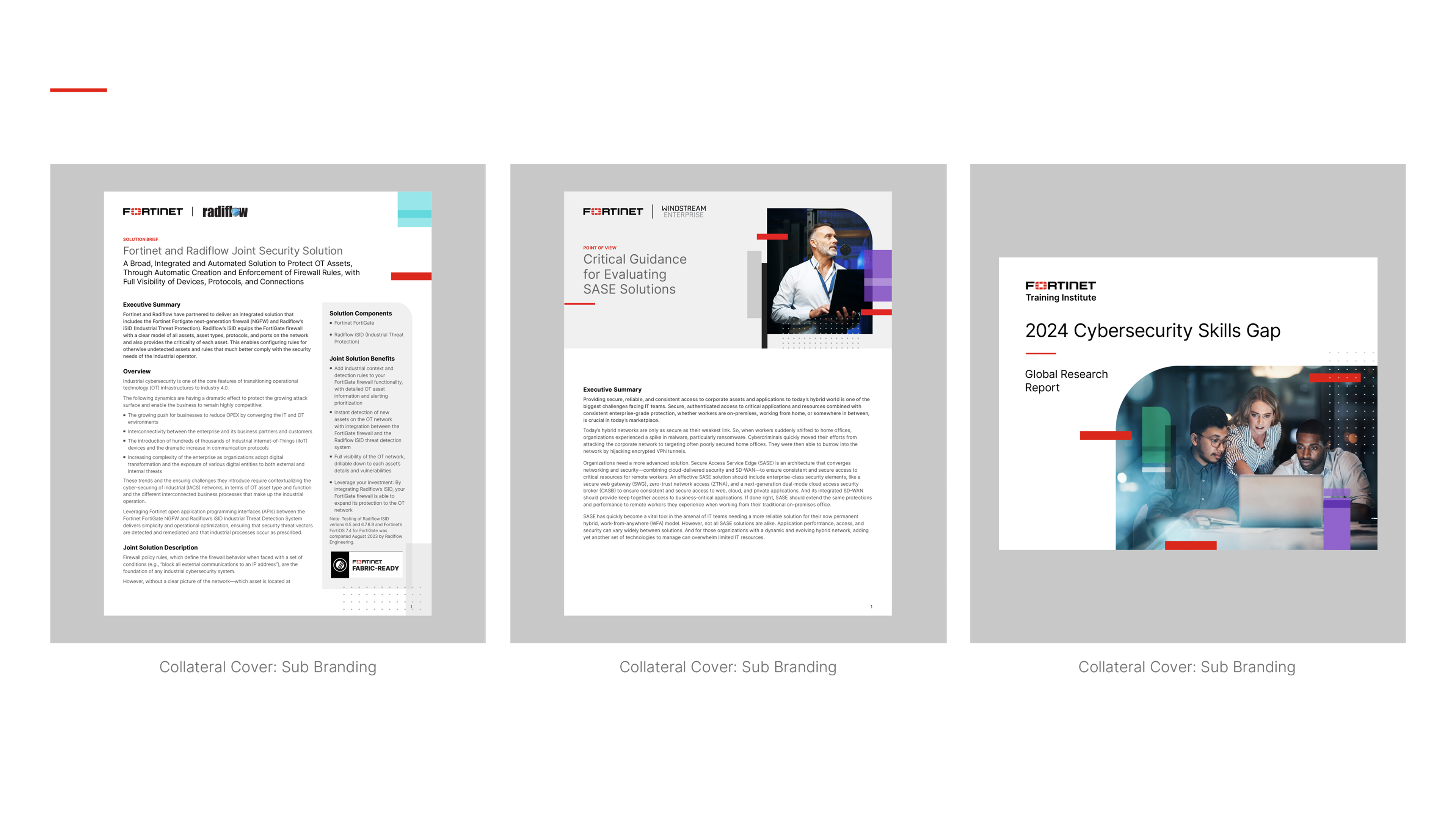 Fortinet — Print Advertising & Collateral