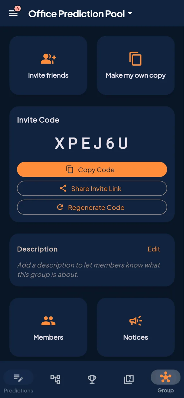 PrediBall — Private Leagues & Scoring
