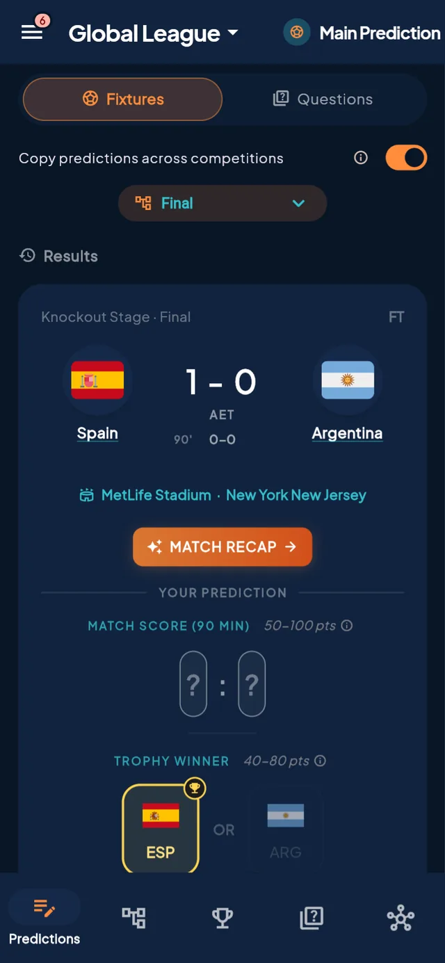 PrediBall — Predictions