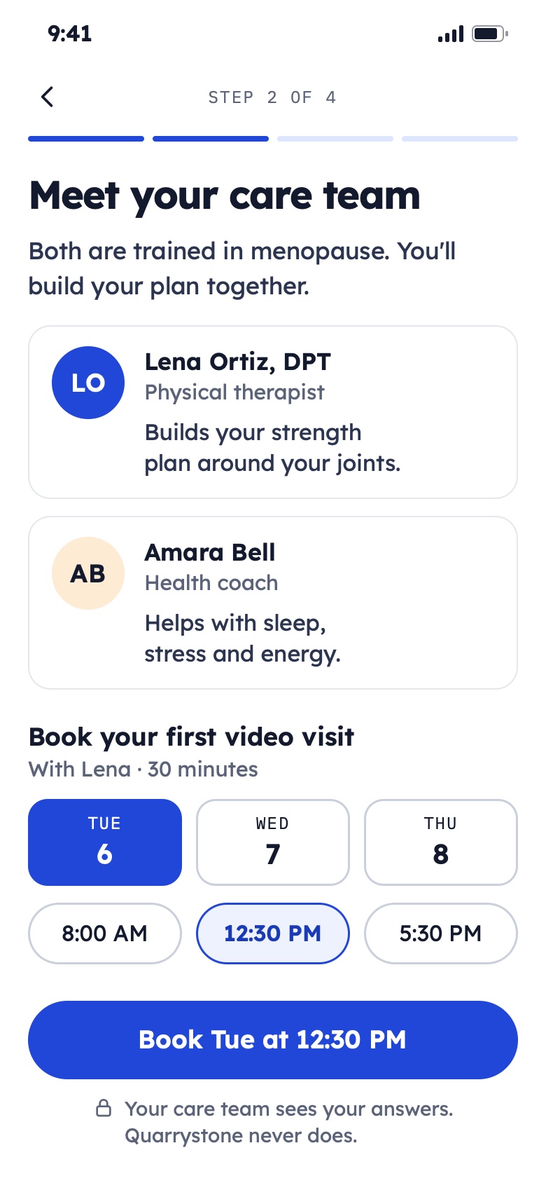 Rangewell — App Onboarding
