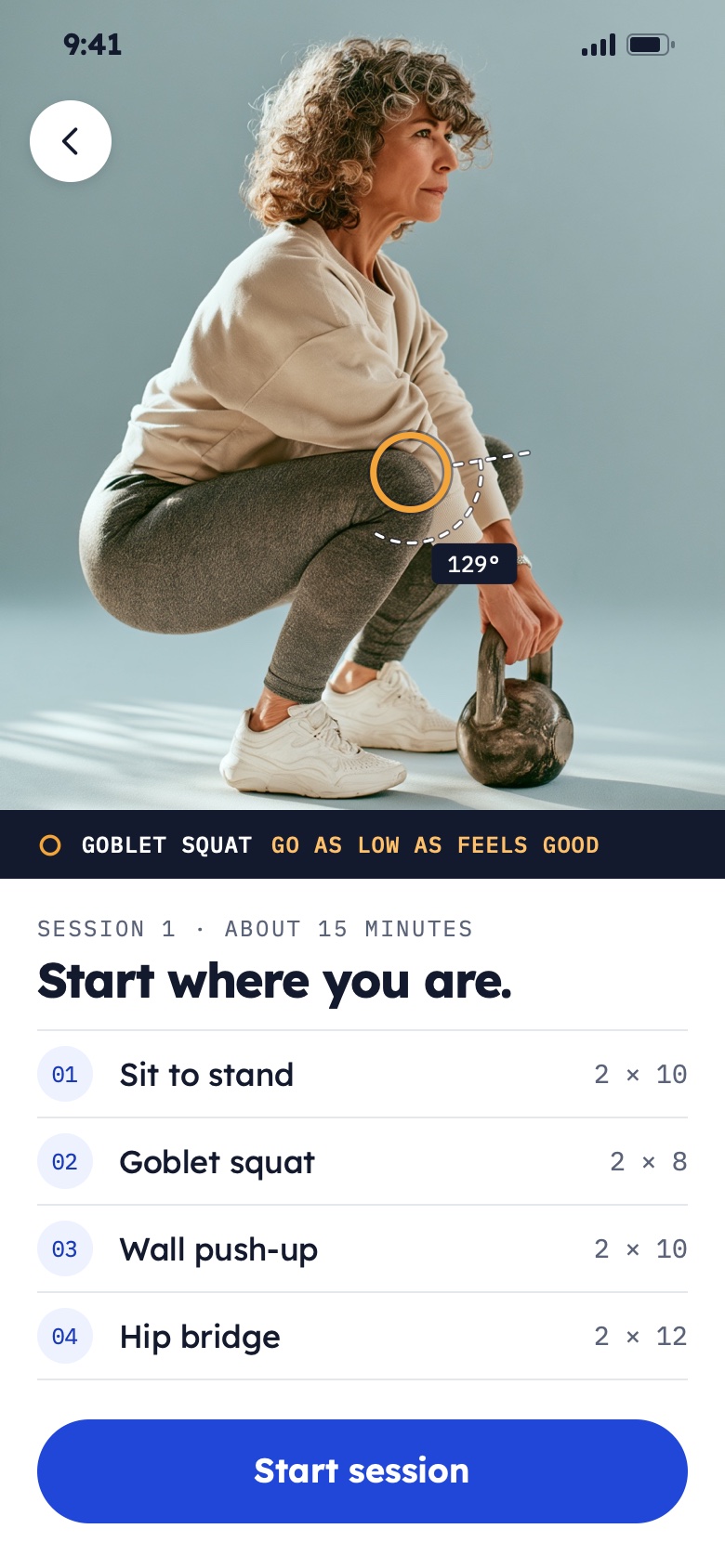 Rangewell — App Onboarding