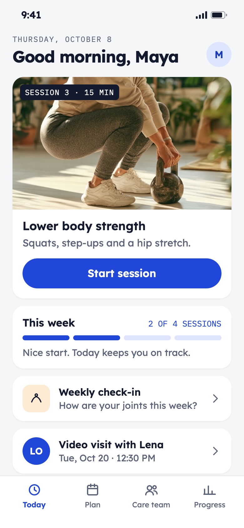 Rangewell — App Onboarding
