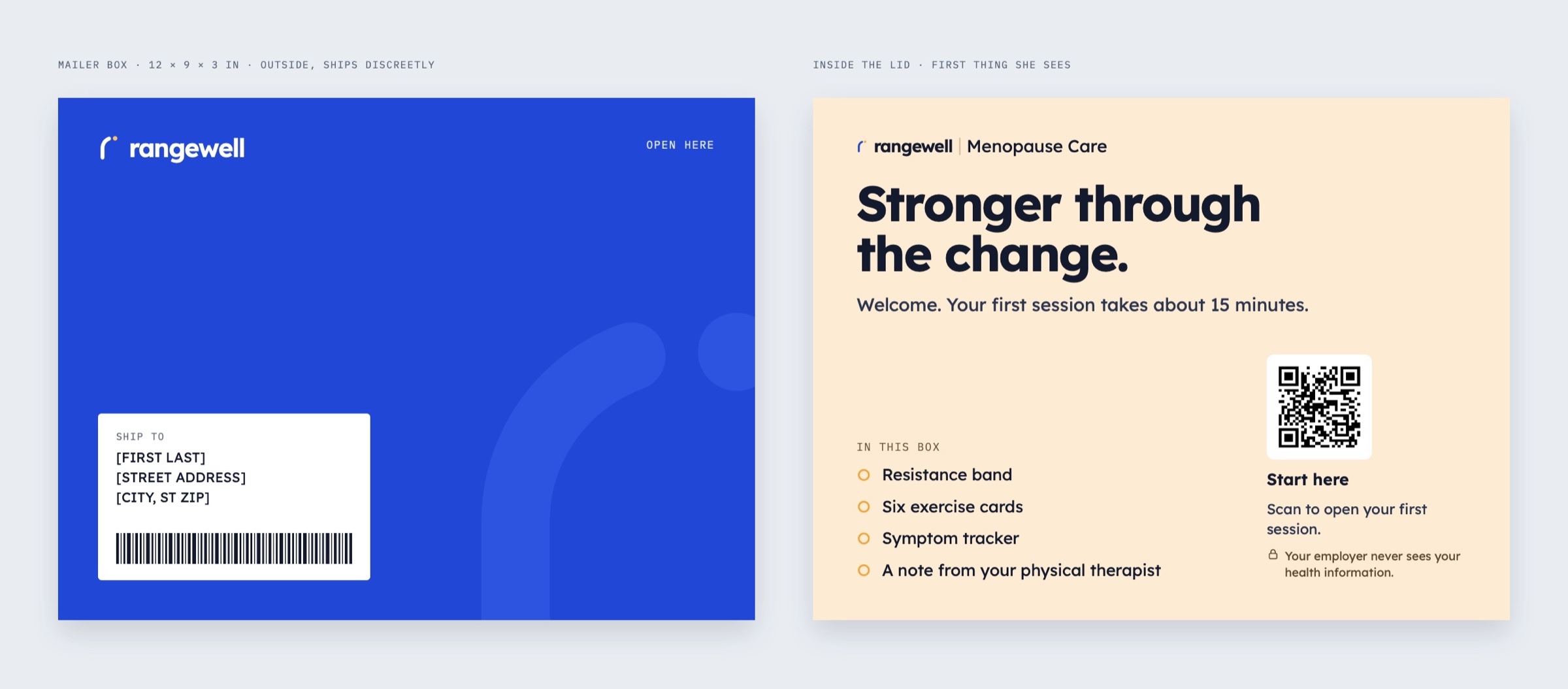 Rangewell — Welcome Kit