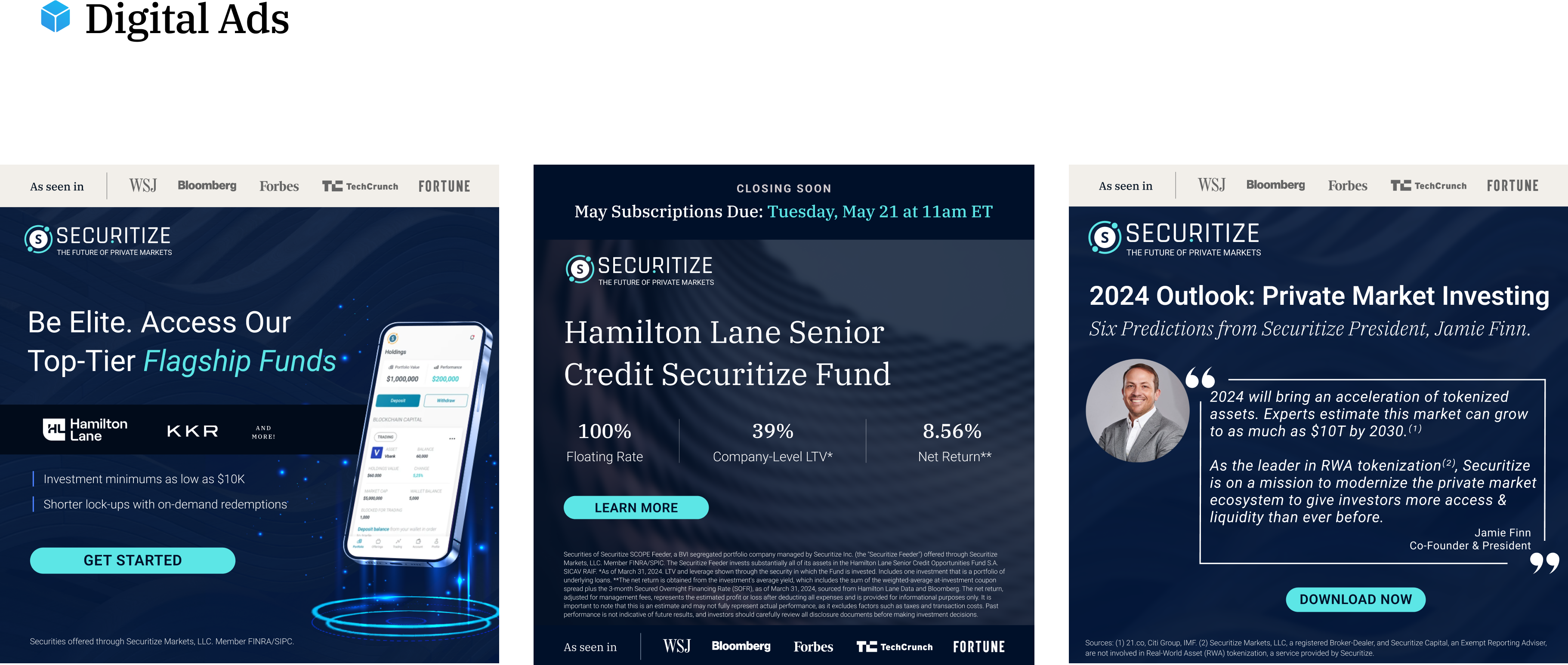 Securitize — Acquisition & Marketing Campaign