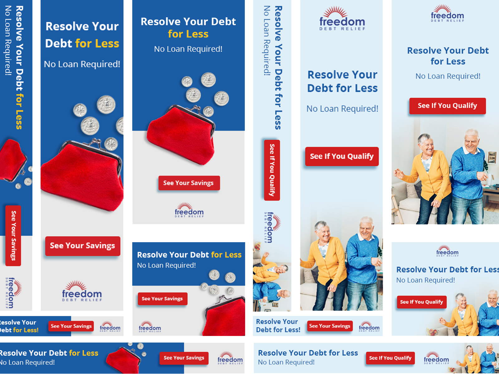 Freedom Debt Relief — A Brand System for Financial Confidence